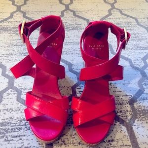 Cole Haan wedge sandals